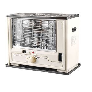 Stufa a Cherosene Portatile 10000 BTU per Interni ed Esterni con Spegnimento Automatico, Fiamma Regolabile e Protezione Antiribaltamento per Uso in Garage, Alimentata a Gas - Product Image 1