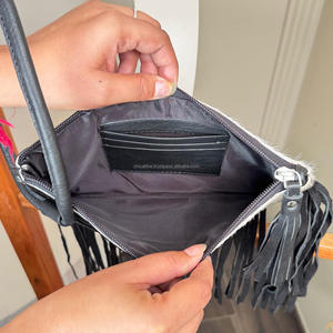 กระเป๋าคลัทช์สตรีหนังวัวสุดหรูกระเป๋าถือดีไซน์ใหม่มีสายคาดกระเป๋าสตรีมีหลายการใช้งาน - Product Image 6