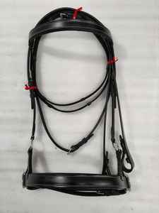 BLUHORSE - Riendas de Cuero Genuino de Alta Calidad para Montar a Caballo, con Hebillas Acolchadas de Acero Inoxidable para Caballos de Raza Completa, Modelo BH-3034 - Product Image 6