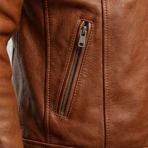 Veste de moto en cuir véritable pour homme de qualité supérieure, nouvelle arrivée, vestes de moto d'hiver, protections amovibles, personnalisables - Product Image 5