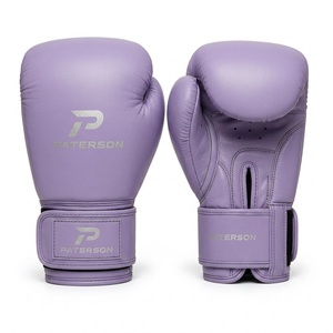 Guantes de Boxeo Personalizados para Hombre, de Cuero Sintético, para Entrenamiento y Sparring, con Soporte Acolchado para Muñeca, Cierre de Gancho y Bucle, Marca Privada, Proveedor Mayorista - Product Image 4
