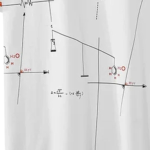T-shirt personnalisé imprimé par sublimation, motif formule scientifique, unisexe, décontracté, en polyester, haut d'été, OEM ODM, haute qualité imprimée - Product Image 2