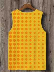 Nouveau débardeur en coton imprimé pour homme, style hip-hop, respirant, décontracté, sans manches, essentiel pour l'été, logo personnalisé - Product Image 2