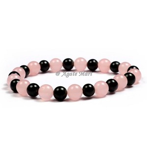 Women's 8mm Round Assorted Stones Crystal Spiritual <b>Bracelets</b> Natural <b>Healing</b> Agate Gemstone <b>Bracelets</b> Engraving Technique Gift - Product Image 2
