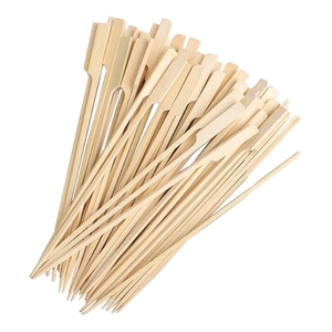 Meilleures ventes : Brochettes en bambou écologiques de qualité supérieure, durables, pour grillades de viande et de fruits de mer, pour camping et barbecue, en vrac - Product Image 1