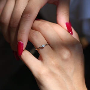 IGI/ Lab Grown Emerald Cut Diamond Vintage 14k Jaune Mariage/Bague de Fiançailles Unisexe Fine Or Blanc Fête D'anniversaire - Product Image 4