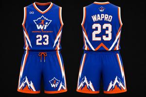 Ensembles d'uniformes de basket-ball confortables, légers et respirants pour adultes, taille plus, tissu doux, nom d'équipe personnalisé, uniforme de basket-ball - Product Image 6