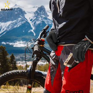 Gants de cyclisme - Gants de VTT à doigts entiers avec écran tactile et paume en silicone antidérapante - Gants de vélo de route et d'entraînement - Product Image 5