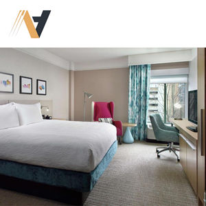 Ensemble de meubles de chambre d'hôtel moderne pour la rénovation de la chambre d'hôtes et l'utilisation commerciale de l'hôtellerie Hilton Garden Inn - Product Image 1