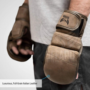 ถุงมือฝึกซ้อม MMA ดีไซน์ใหม่ล่าสุด MOQ ต่ำ ผู้ผลิตที่ดีที่สุด ถุงมือป้องกันสำหรับกีฬา MMA - Product Image 2