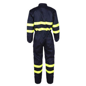 Hot Sale High Visibility <b>Waterproof</b> Safety Coverall with Elastic Cuffs Breathable Reflective for Construction <b>Work</b> - Product Image 6