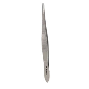 Pinzas Quirúrgicas de Acero Inoxidable de 10.5cm de Longitud Total, Certificadas por la CE, con Puntas Dentadas Rectas de 1mm - Product Image 6