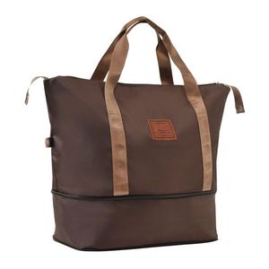 20 Inch Brown 3-Piece Carry-On Luggage Set Lightweight Hardshell ABS Suitcases with Wheels Airline Approved-22x14x9 - Product Image 2