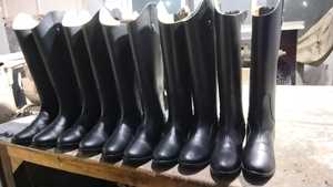 Bottes d'équitation confortables et élégantes de haute qualité, en cuir véritable, durables, avec fermeture éclair YKK et semelle TPR - Product Image 4