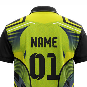 Camisetas de Cricket con Logotipo de Equipo, Impresión Personalizada al por Mayor, Ropa Deportiva para Niños y Adultos, 100% Poliéster, Tela Transpirable - Product Image 6