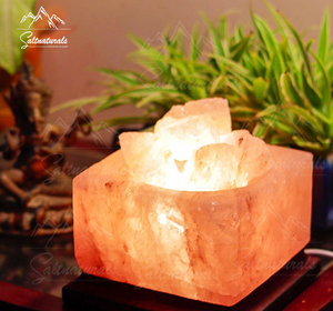 <b>Top</b> Rated Himalayan Salt Lamp Handmade Salt Stone Lamp For Soft Warm Night Light Ambience - Product Image 6