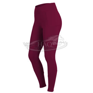 Pantalons d'équitation personnalisés avec logo, leggings d'équitation, vêtements d'équitation, tenue d'équitation sans couture à compression pour femmes - Product Image 1