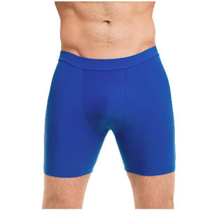 Shorts de yoga pour hommes de haute qualité, en tissu respirant, taille ajustable avec poche décorative, couleur unie, vente en gros - Product Image 1