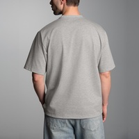 Nouvel Arrivage T-shirt Homme Grande Taille Coupe Classique 100% Coton Écologique Tricoté Streetwear Col Rond Manches Courtes Uni Effet Gonflé
