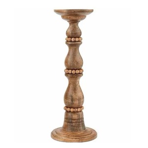 Porte-bougie en bois de luxe pour la maison, les hôtels et les restaurants, très vendu, porte-bougie en bois, bougeoirs, support à bougies - Product Image 6