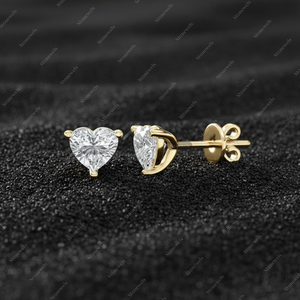 Diamante Cultivado en Laboratorio, Corte Corazón, HPHT CVD, 1ct 2ct 3ct VVS VS - Product Image 2