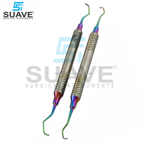 Dental Lab Equipment Dentist Plaque Remover <b>Tooth</b> <b>Cleaning</b> Kit Calculus Pick Reusable Stainless Steel Manual Composite <b>Tools</b> - Product Image 5