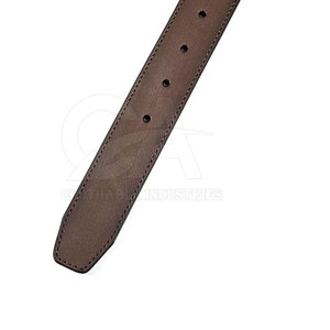 Ceinture en cuir de vachette de qualité supérieure pour hommes, ceinture formelle pour le bureau, ceinture à boucle réglable, ceinture en cuir de luxe pour hommes - Product Image 5