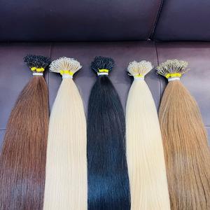 VENTA CALIENTE Extensiones de cabello de Peluca de queratina de Punta Nano de alta calidad Varios colores 100% Cabello humano vietnamita Fácil de usar Gran stock - Product Image 3