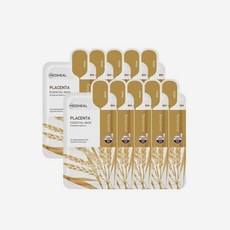 Maschera Viso Idratante Essenziale al Placenta Organico Mediheal, Confezione da 10 Fogli (1 Pezzo) 240150 Prezzo Scontato - Product Image 1