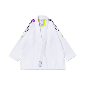 Kimono de BJJ de Alta Calidad, Uniforme de Artes Marciales, Transpirable, Corte Holgado, Shoyorol Blanco Brasileño, Conjunto con Logotipo Personalizado, 100% Algodón, 440g - Product Image 2