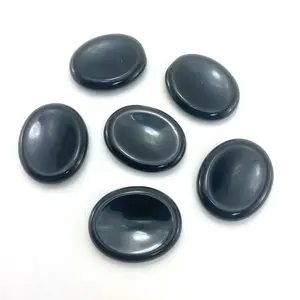 Wholesale Star Quality Natural Black Obsidian Thumb Worry Stone For Healing And Meditation From Yasin Sohil Agate