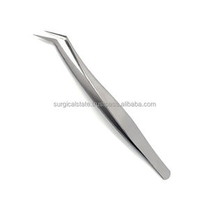 Pinzas para pestañas con punta de fibra de tendencia 2025 para salón y uso doméstico - Product Image 1