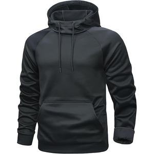 Oversized Sports Hoodie <b>Men</b> Drop Shoulder French Terry Relaxed Fit Gym Training Running Hooded <b>Sweatshirt</b> Streetwear - Product Image 1