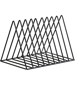 Metal Book Stand for Study Table Iron Desk Organizer for Books Files <b>Magazines</b> Tabletop <b>Storage</b> Rack for Home Office - Product Image 4