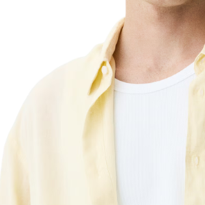 Camisa de Lino de Primera Calidad, Corte Holgado, Transpirable, con Botones, Informal, para la Playa, Vacaciones, Uso Diario, OEM, ODM, Directo de Fábrica - Product Image 5