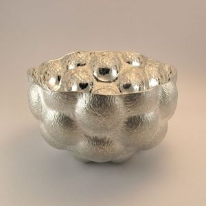 Premium <b>Aluminum</b> Bowl Beautiful Handmade Metal Serving <b>Container</b> For Kitchen Dining Restaurant Hotel And Home Decoration - Product Image 4