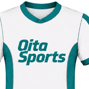 Maillot de rugby blanc et bleu sarcelle à manches courtes, col en V, uniforme d'équipe personnalisé, respirant, pour l'entraînement, vêtement de sport athlétique, chemise de performance - Product Image 3