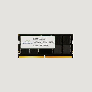 High-Performance DDR5 SODIMM 8GB/16GB/32GB ECC Memory Modules (For Laptop) Mintech AC518-10 Lifetime Warranty - Product Image 3