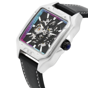 Relojes de Lujo para Hombre, Reloj Mecánico Cuadrado Automático, Resistente al Agua, con Esfera Hueca - Product Image 4