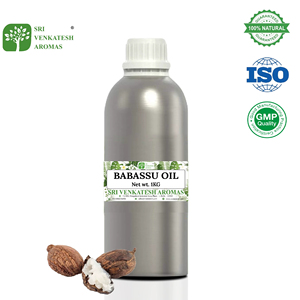 น้ำมันบาบาสซูสำหรับผิวและเส้นผม สกัดเย็นบริสุทธิ์ 100% เกรดเครื่องสำอาง น้ำมันบำรุงผิวจากธรรมชาติ กลิ่นหอมจากศรีเวนกาเตช - Product Image 6