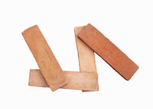Handmade Terracotta Clay Tile Rustic Orange Red Matte Finish Natural Clay Floor <b>Wall</b> & Exterior Cladding Tile - Product Image 4
