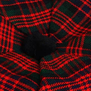 Gorro Escocés MacDonald TAM O SHANTER para Hombre, Boina de Lana de Alta Calidad, Balmorals Tartan Tammy Hat 2026 - Product Image 6