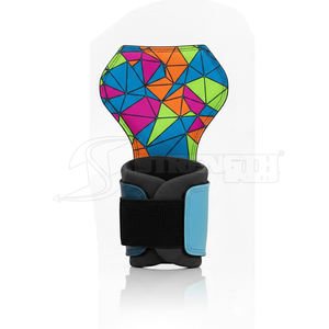 Agarraderas de cuero duraderas para levantamiento de pesas con soporte premium para refuerzo del núcleo y fuerza. - Product Image 2