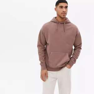 Sudadera con capucha extragrande de color marrón lavado de alta calidad y precio económico para hombre, diseño personalizado, tela de algodón y felpa para el invierno - Product Image 1