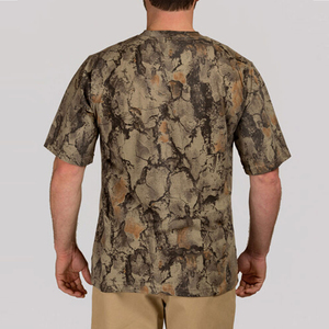 เสื้อยืดลายพราง | เสื้อยืดคอกลมแขนสั้นสำหรับล่าสัตว์และกิจกรรมกลางแจ้งทำจากผ้าฝ้าย100% - Product Image 2