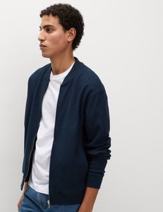 Chaqueta Bomber Informal Holgada de Otoño, Chaqueta Bomber Ligera y Delgada, Ropa Deportiva, Chaqueta para Hombre - Product Image 4