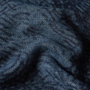 Jeans en denim rétro bleu pour femmes, coutures contrastées, coupe décontractée, abrasion douce, vente en gros - Product Image 6