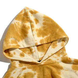 Sweat à capuche tie-dye respirant et confortable pour homme, 100 % coton, design de poche personnalisé, écologique, haute qualité, meilleur tissu - Product Image 4