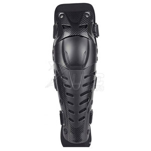 Genouillère de vélo légère, respirante, flexible et réglable avec protection antidérapante - Product Image 2