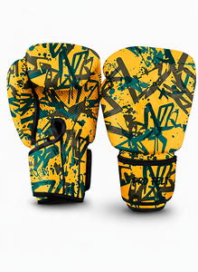 Guantes de Boxeo Ligeros y Protectores, Guantes de Entrenamiento y Sparring para Kickboxing y MMA, Estilo de Cuero PU, Guantes con Absorción de Impactos - Product Image 6